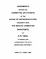 Arguments before the Committee on Patents of the House of Representatives, conjointly with the Senate Committee on Patents, on H.R. 19853, to amend and consolidate the acts respecting copyright