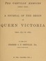 The Greville Memoirs, Part 3 (of 3), Volume 1 (of 2)