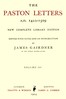 The Paston Letters, A.D. 1422-1509. Volume 3 (of 6)