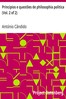 Principios e questões de philosophia politica (Vol. 2 of 2)