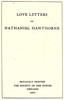 Love Letters of Nathaniel Hawthorne, Volume 2 (of 2)