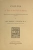 Callias: A Tale of the Fall of Athens