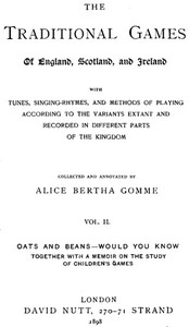 The Traditional Games of England, Scotland, and Ireland (Vol 2 of 2)