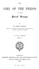 The Girl of the Period, and Other Social Essays, Vol. 1 (of 2)