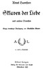 Sklaven der Liebe, und andere Novellen