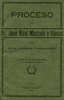 Proceso del Dr. José Rizal Mercado y Alonso