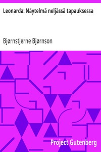 Leonarda: Näytelmä neljässä tapauksessa