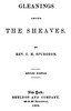 Gleanings among the Sheaves