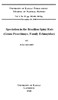 Speciation in the Brazilian Spiny Rats