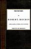 Memoirs of Robert-Houdin, ambassador, author and conjurer
