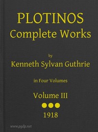 Plotinos: Complete Works, v. 3