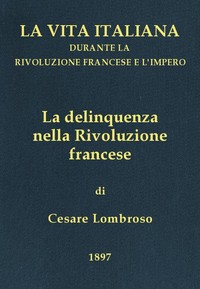 La delinquenza nella Rivoluzione francese