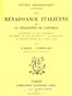 La Renaissance Italienne et la Philosophie de l'Histoire