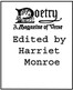Poetry: A Magazine of Verse, Volume 01
