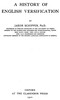 A History of English Versification