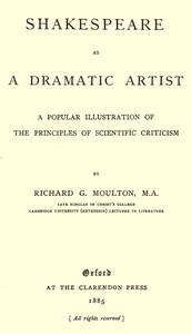 Shakespeare as a Dramatic Artist
