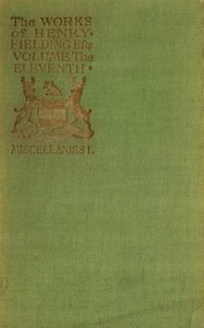 The Works of Henry Fielding, vol. 11