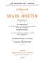 L'oeuvre du divin Arétin, première partie