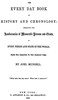 The Every Day Book of History and Chronology