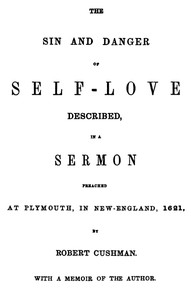 The Sin and Danger of Self-Love