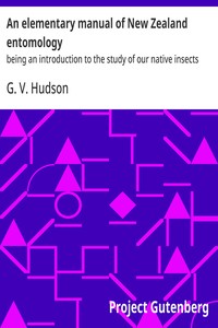 An elementary manual of New Zealand entomology :  being an introduction to the study of our native insects