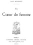 Un Coeur de femme