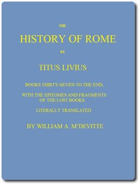 The History of Rome, Books 37 to the End
