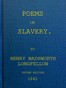 Poems on Slavery