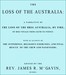 The Loss of the Australia