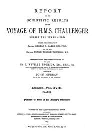 Report on the Radiolaria Collected by H.M.S. Challenger During the Years 1873-1876, Plates