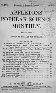 Appletons' Popular Science Monthly, April 1899