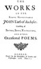 The Works of the Right Honourable John, Earl of Rochester