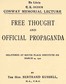 Free Thought and Official Propaganda