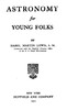 Astronomy for Young Folks