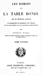 Les Romans de la Table Ronde (3 / 5)