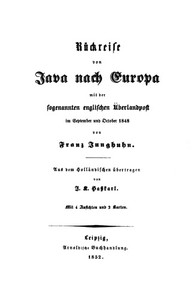 Rückreise von Java nach Europa mit der sogenannten englischen Überlandpost im September und October 1848