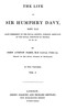 The Life of Sir Humphry Davy, Bart. LL.D., Volume 1 (of 2)
