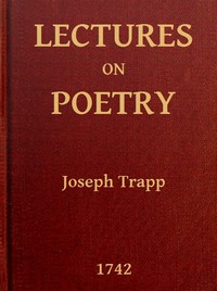 Lectures on Poetry