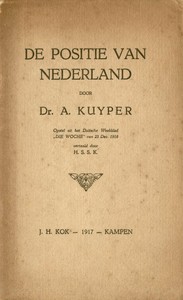 De positie van Nederland