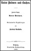 Unter Palmen und Buchen. Zweiter Band.