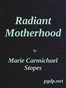 Radiant Motherhood: A Book for Those Who are Creating the Future
