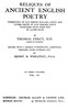 Reliques of Ancient English Poetry, Volume 3 (of 3)