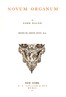 Novum organum :  or, True suggestions for the interpretation of nature
