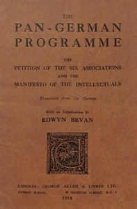 The Pan-German Programme