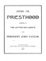 Items on the Priesthood, presented to the Latter-day Saints