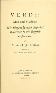 Verdi: Man and Musician