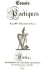 Essais poétiques