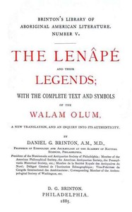 The Lenâpé and Their Legends