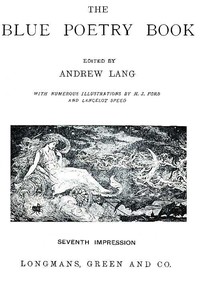 The Blue Poetry Book