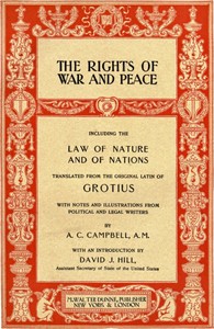 The Rights of War and Peace
